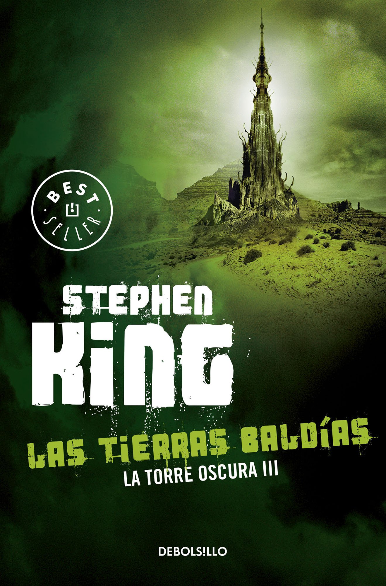 Book cover of Las Tierras Baldias by Stephen King Book cover of Las Tierras Baldias by Stephen King